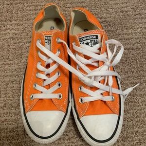 Orange converse